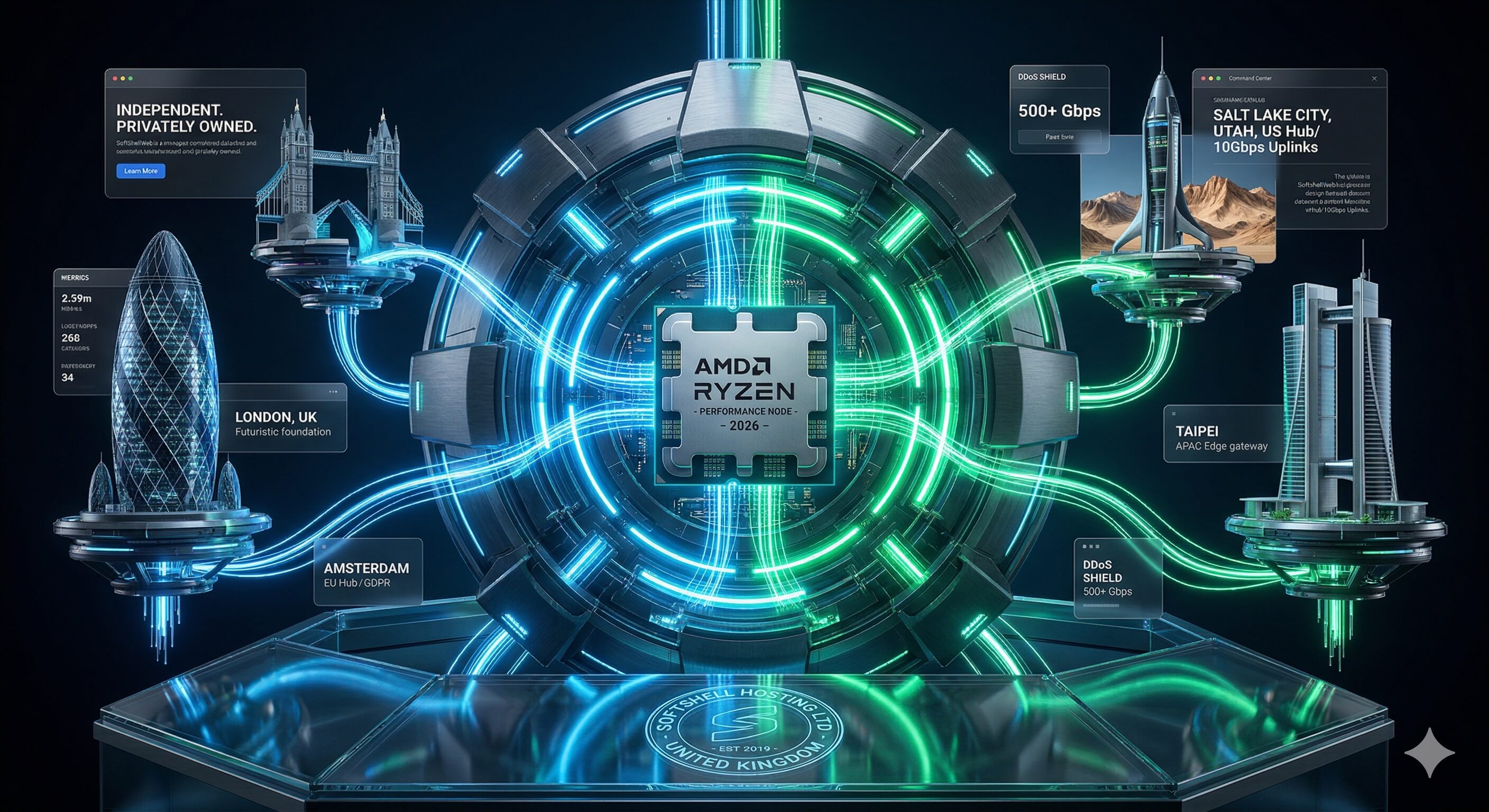 SoftShellWeb Datacenter Infrastructure